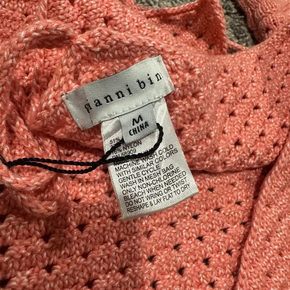 Gianni Bini Coral Crochet Two-Piece Set - Picture 4 of 4